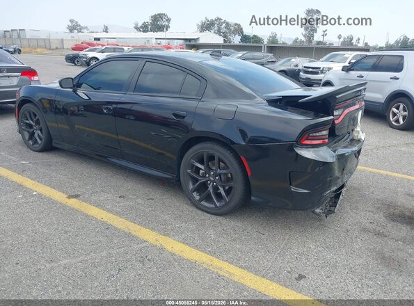 2C3CDXHG7NH138721 2022 DODGE CHARGER Черный Задняя левая четверть