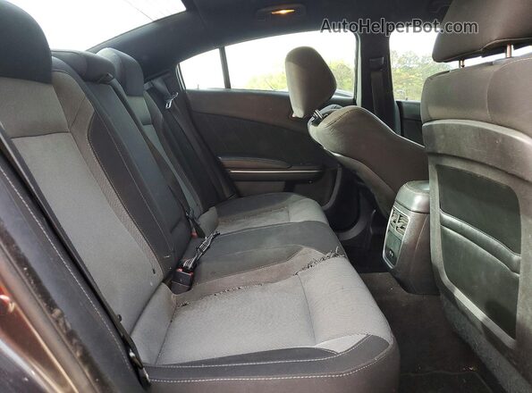 2C3CDXHG8GH222839 2016 DODGE CHARGER Серый Вид задних сидений