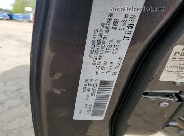 2C3CDXHG8GH222839 2016 DODGE CHARGER Серый Вид подкапотного пространства