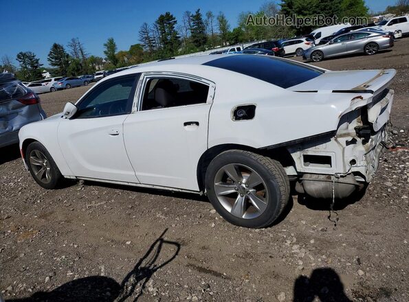 2C3CDXHG8GH326568 2016 DODGE CHARGER Белый Задняя левая четверть