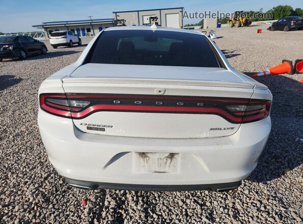 2C3CDXHG8HH584249 2017 DODGE CHARGER Белый Вид сзади