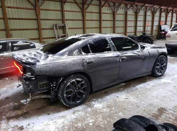2C3CDXHG8MH579899 2021 DODGE CHARGER Серый Задняя правая четверть