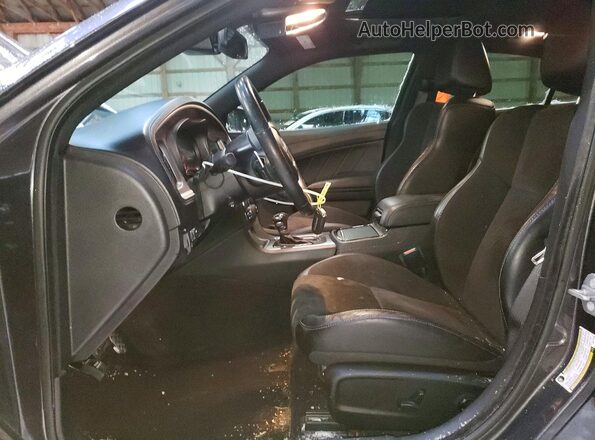 2C3CDXHG8MH579899 2021 DODGE CHARGER Серый Вид салона спереди