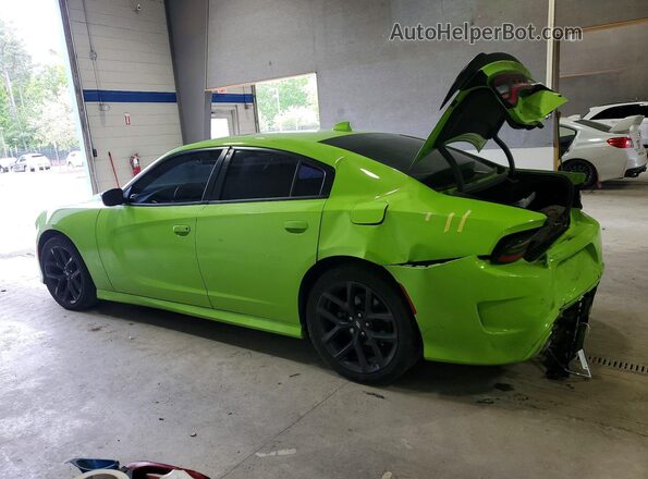 2C3CDXHG8PH541576 2023 DODGE CHARGER Зеленый Задняя левая четверть