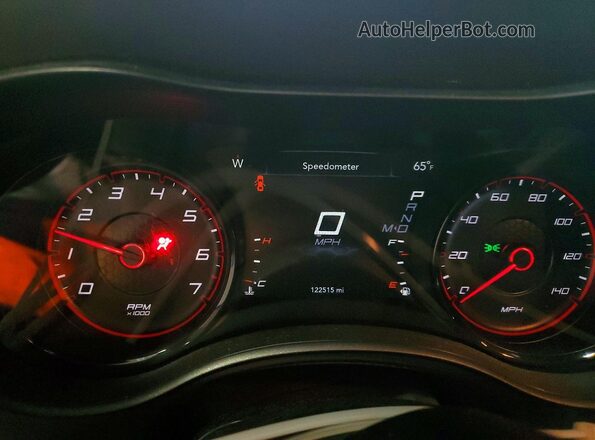 2C3CDXHG8PH541576 2023 DODGE CHARGER Зеленый Вид щитка приборов