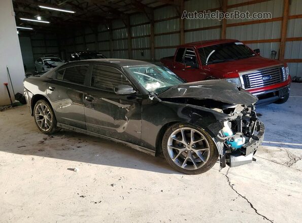 2C3CDXHG8PH560046 2023 DODGE CHARGER Black Передня права чверть