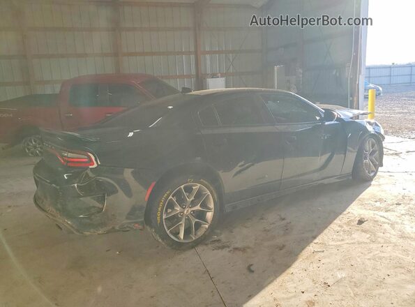 2C3CDXHG8PH560046 2023 DODGE CHARGER Black Задня права чверть