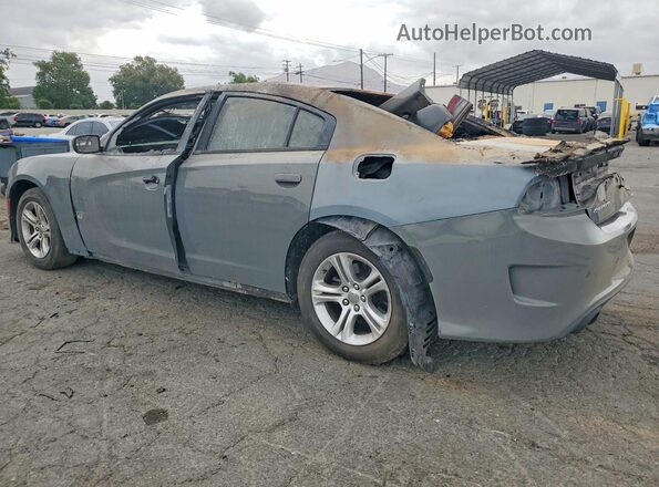2C3CDXHG9HH549333 2017 DODGE CHARGER Gray Rear left