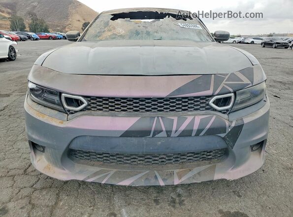 2C3CDXHG9HH549333 2017 DODGE CHARGER Gray Front view