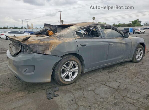 2C3CDXHG9HH549333 2017 DODGE CHARGER Gray Rear right