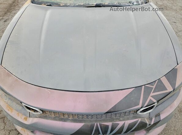 2C3CDXHG9HH549333 2017 DODGE CHARGER Gray Rear interior view