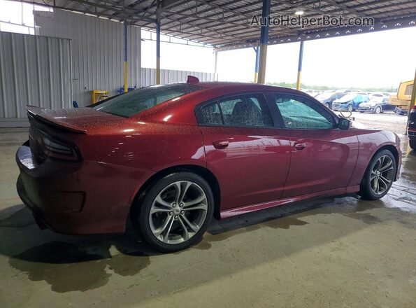 2C3CDXHG9LH251874 2020 DODGE CHARGER Бордовый Задняя правая четверть