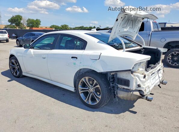 2C3CDXHG9MH519260 2021 DODGE CHARGER White Tył lewy