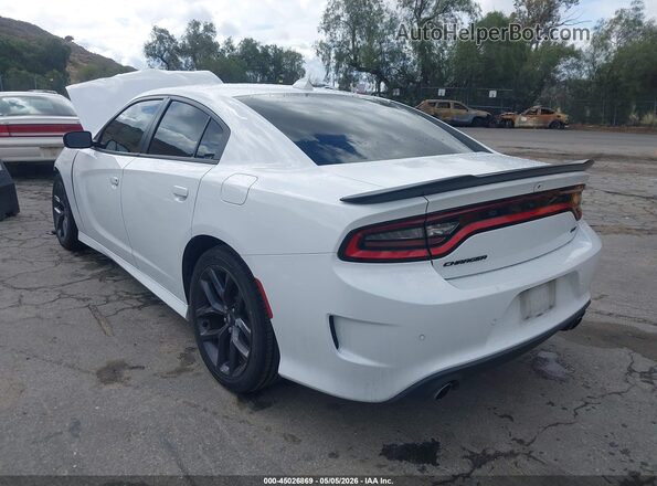 2C3CDXHG9MH673046 2021 DODGE CHARGER Белый Задняя левая четверть