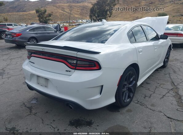 2C3CDXHG9MH673046 2021 DODGE CHARGER Белый Задняя правая четверть