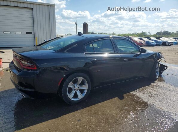 2C3CDXHGXJH128744 2018 DODGE CHARGER Black Задня права чверть