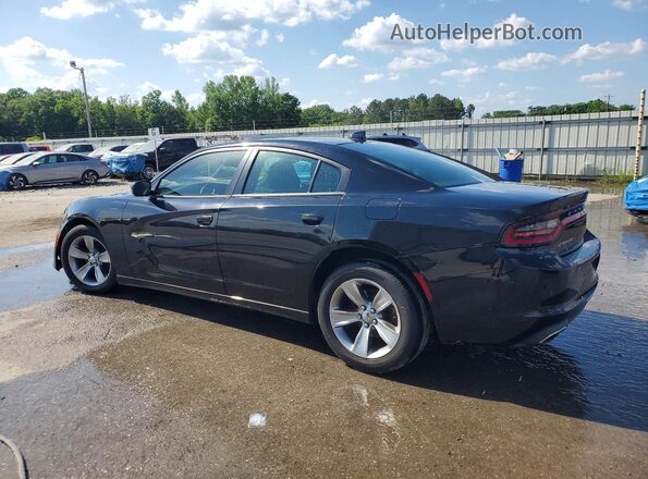 2C3CDXHGXJH128744 2018 DODGE CHARGER Black Задня ліва чверть