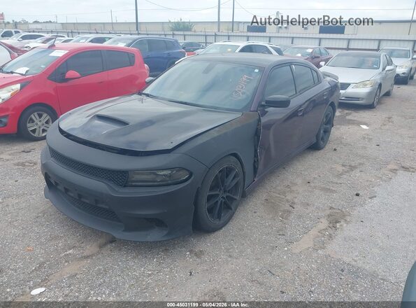 2C3CDXHGXKH608784 2019 DODGE CHARGER Purple Przód lewy