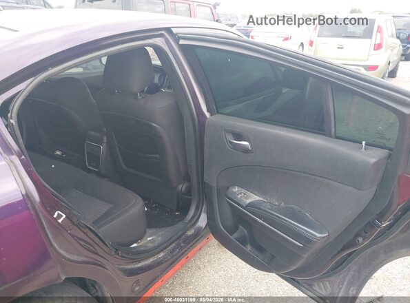 2C3CDXHGXKH608784 2019 DODGE CHARGER Purple Widok naklejki z numerem VIN