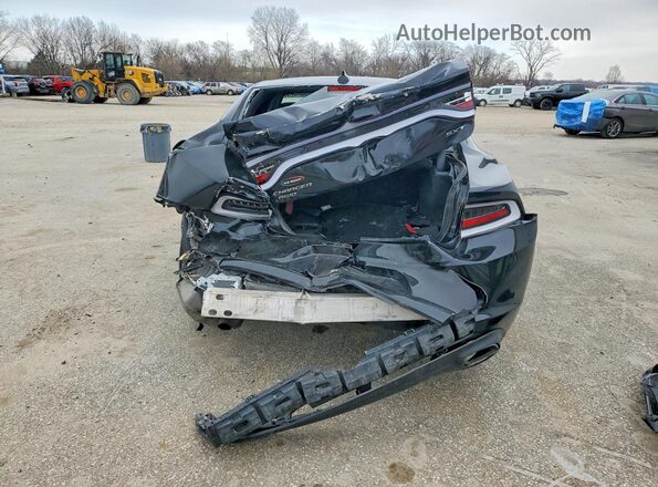2C3CDXJG0HH526324 2017 DODGE CHARGER Черный Вид сзади