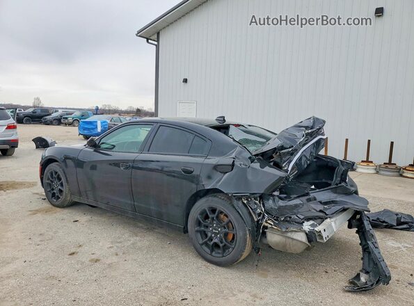 2C3CDXJG0HH526324 2017 DODGE CHARGER Черный Задняя левая четверть