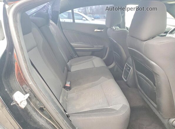 2C3CDXJG0HH526324 2017 DODGE CHARGER Черный Вид задних сидений
