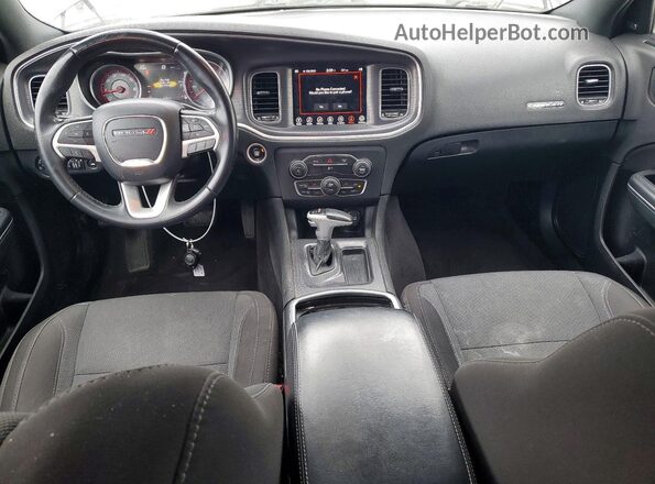2C3CDXJG0HH526324 2017 DODGE CHARGER Черный Вид панели приборов