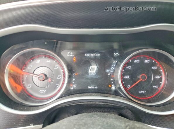2C3CDXJG0HH526324 2017 DODGE CHARGER Черный Вид щитка приборов