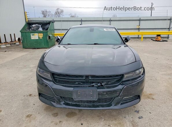 2C3CDXJG0HH526324 2017 DODGE CHARGER Черный Вид спереди