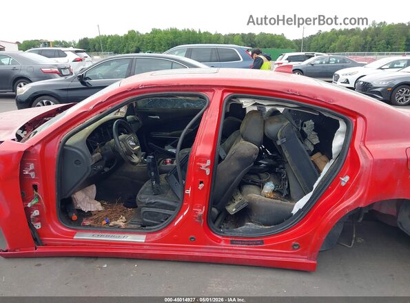 2C3CDXJG1GH160937 2016 DODGE CHARGER Красный Вид задней части салона