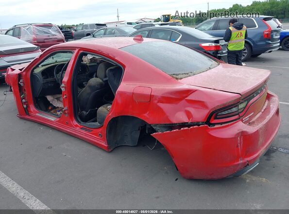 2C3CDXJG1GH160937 2016 DODGE CHARGER Красный Задняя левая четверть