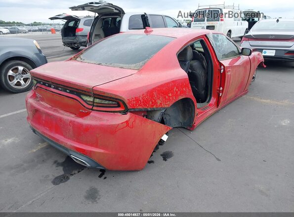 2C3CDXJG1GH160937 2016 DODGE CHARGER Красный Задняя правая четверть
