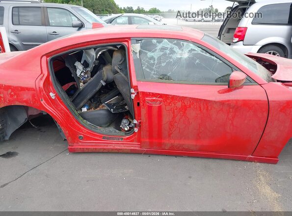 2C3CDXJG1GH160937 2016 DODGE CHARGER Красный Вид щитка приборов