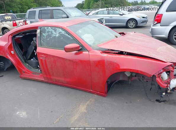 2C3CDXJG1GH160937 2016 DODGE CHARGER Красный Вид спереди