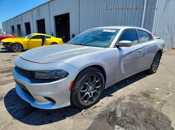 2C3CDXJG1JH193556 2018 DODGE CHARGER Серебряный Передняя левая четверть