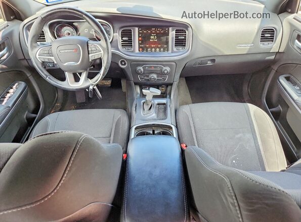 2C3CDXJG2GH180937 2016 DODGE CHARGER Gray Вид панелі приладів