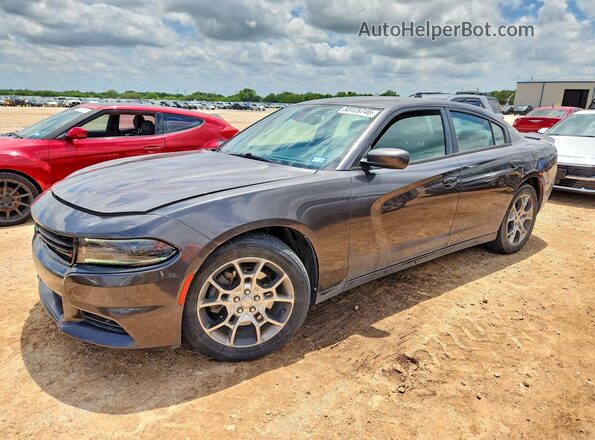 2C3CDXJG2GH180937 2016 DODGE CHARGER Gray Передня ліва чверть