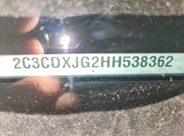 2C3CDXJG2HH538362 2017 DODGE CHARGER Бордовый Вид подкапотного пространства