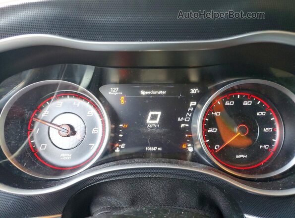 2C3CDXJG4JH235489 2018 DODGE CHARGER Черный Вид щитка приборов