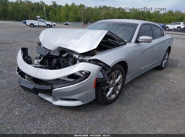 2C3CDXJG4MH549132 2021 DODGE CHARGER Silver Widok wnętrza 360 stopni