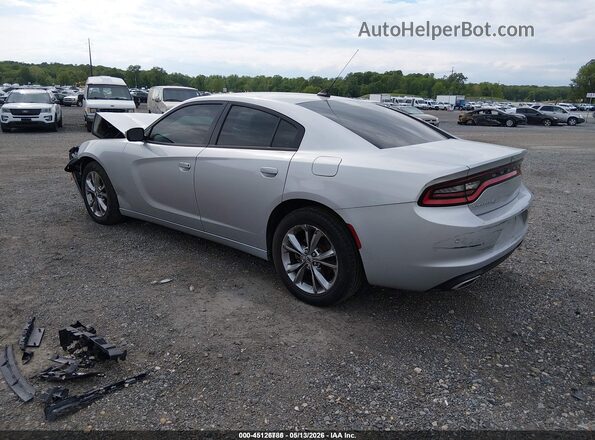 2C3CDXJG4MH549132 2021 DODGE CHARGER Silver Tył lewy