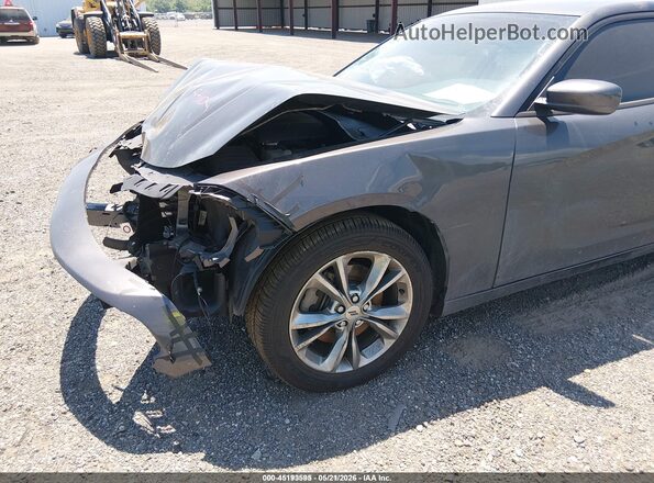 2C3CDXJG6MH549133 2021 DODGE CHARGER Gray Front view