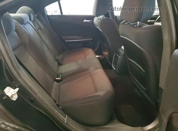 2C3CDXJG7GH304023 2016 DODGE CHARGER Black Widok tylnych siedzeń