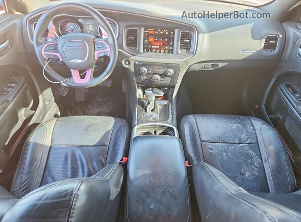 2C3CDXJG7GH357630 2016 DODGE CHARGER Orange Vista del salpicadero