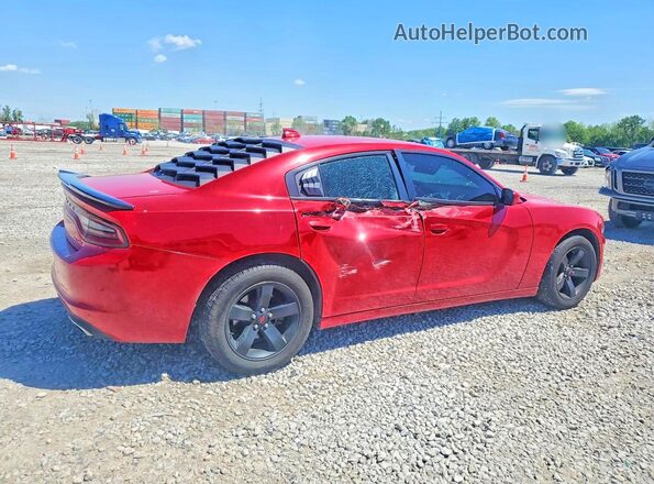 2C3CDXJG8HH559748 2017 DODGE CHARGER Red უკანა მარჯვენა