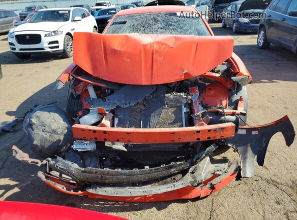 2C3CDXJG8JH174793 2018 DODGE CHARGER Оранжевый Вид спереди