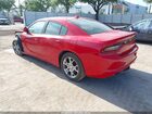 2016 Dodge Charger Sxt Красный vin: 2C3CDXJG9GH116345