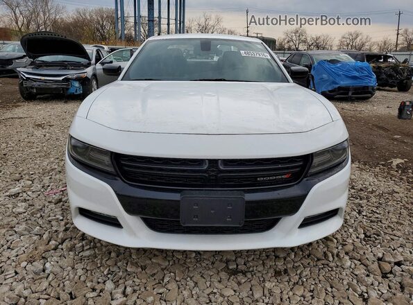 2C3CDXJGXKH671541 2019 DODGE CHARGER White Vista frontal