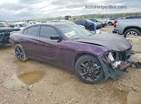 2C3CDXJGXNH162747 2022 DODGE CHARGER Purple Przód prawy