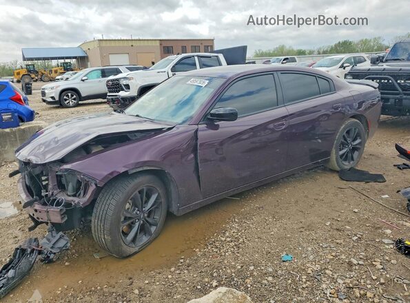 2C3CDXJGXNH162747 2022 DODGE CHARGER Purple Przód lewy